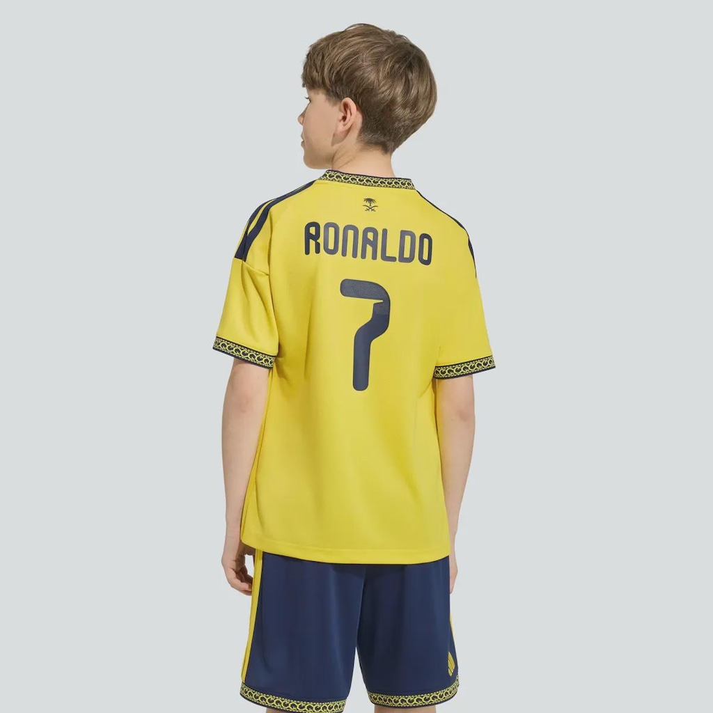 Imagem 2 do produto Camisa Al Nassr Home 26/27 7 Ronaldo adidas Infantil