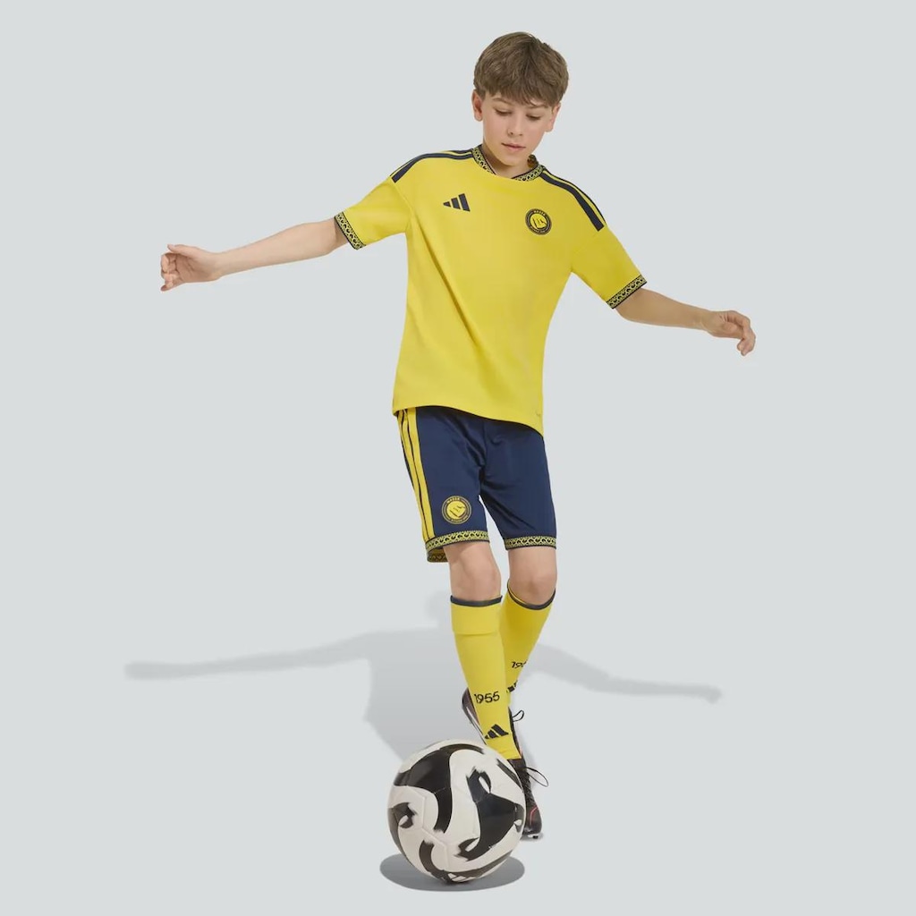 Imagem 5 do produto Camisa Al Nassr Home 26/27 7 Ronaldo adidas Infantil