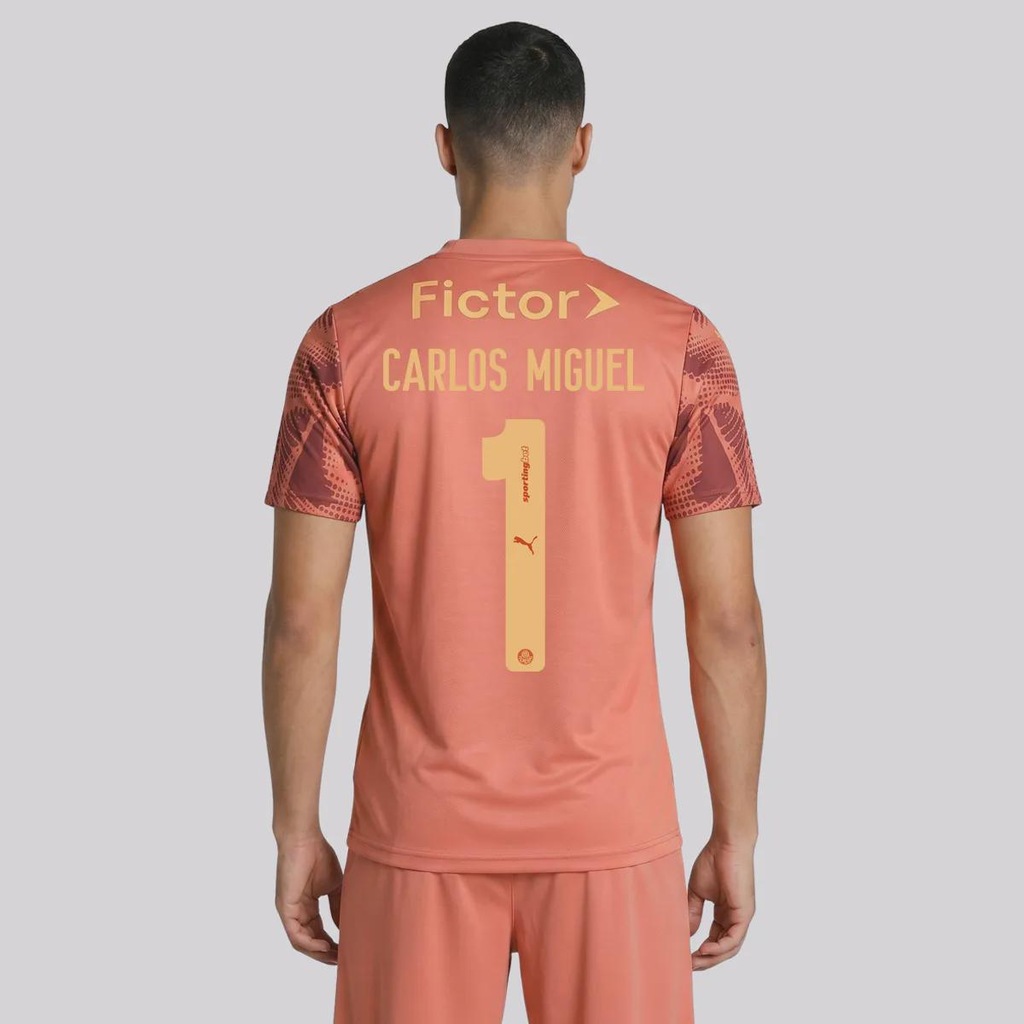 Imagem 1 do produto Camisa de Goleiro do Palmeiras II 25/26 com Patrocínio 1 Carlos Miguel Puma Masculina