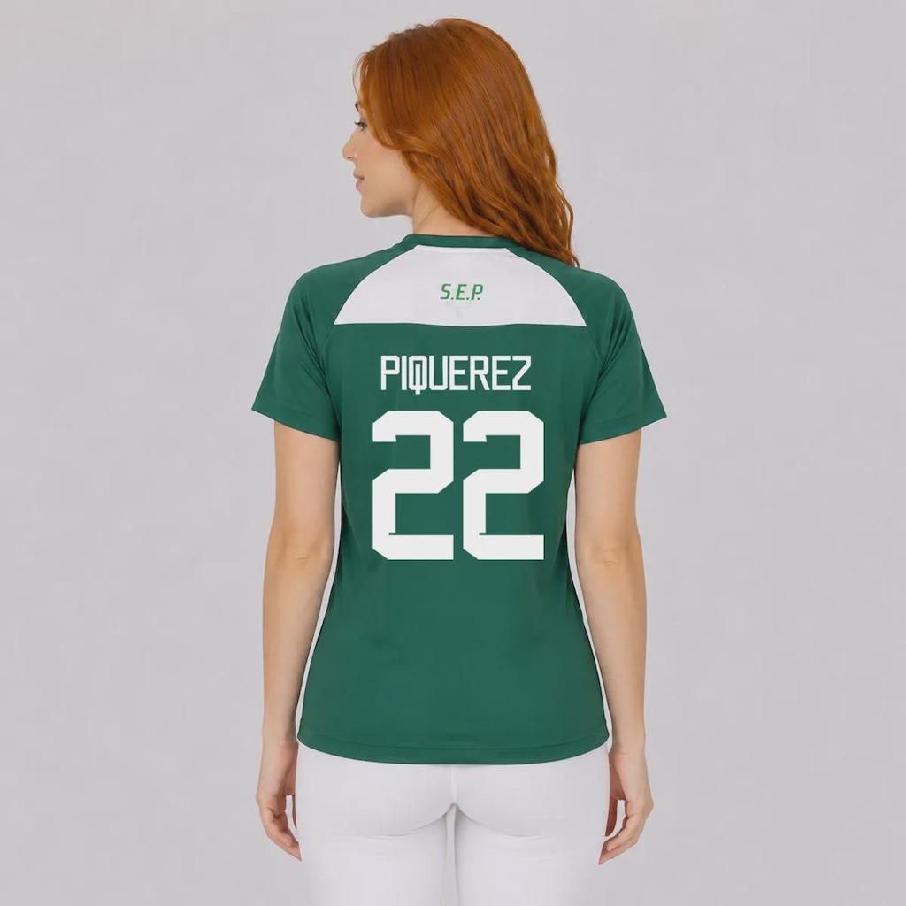 Imagem 1 do produto Camisa do Palmeiras Player II 22 Piquerez Feminina