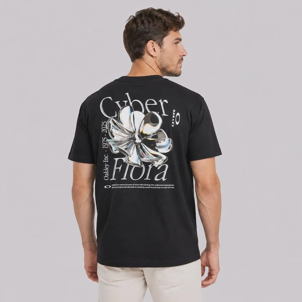 Imagem 4 do produto Camiseta Oakley Cyberflora Metal Blossom SS Masculina