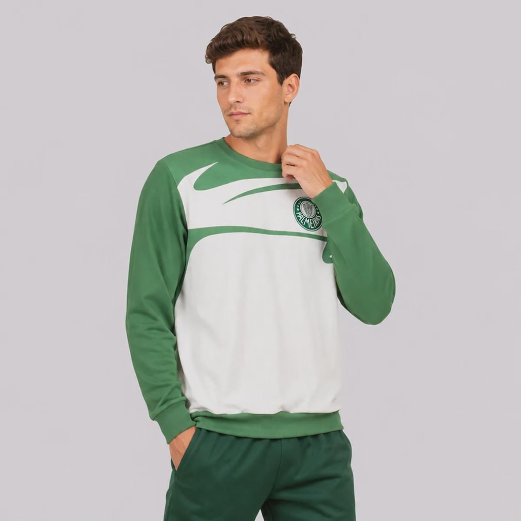 Imagem 2 do produto Blusão de Moletom do Palmeiras Retrô 1996 Masculino