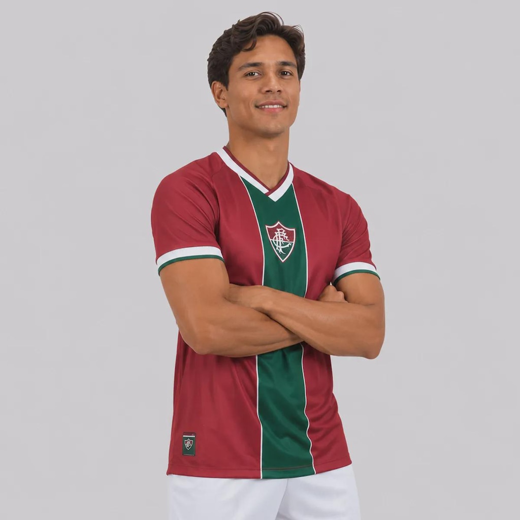 Imagem 2 do produto Camisa do Fluminense Bordô Masculina