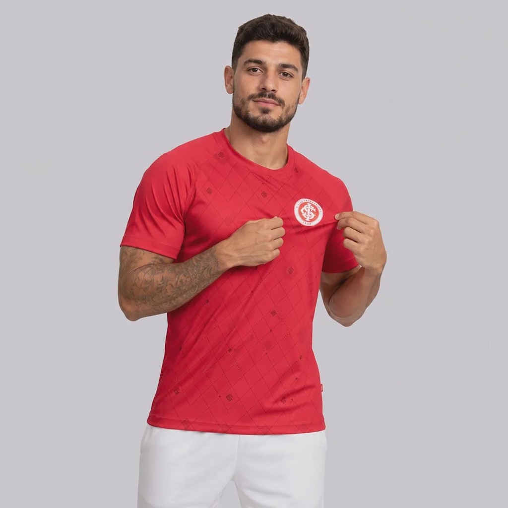 Imagem 2 do produto Camisa do Internacional Esportiva Dry Fit Masculina