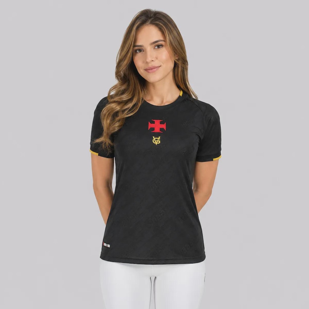 Imagem 1 do produto Camisa do Vasco Gigante de Ouro Feminina