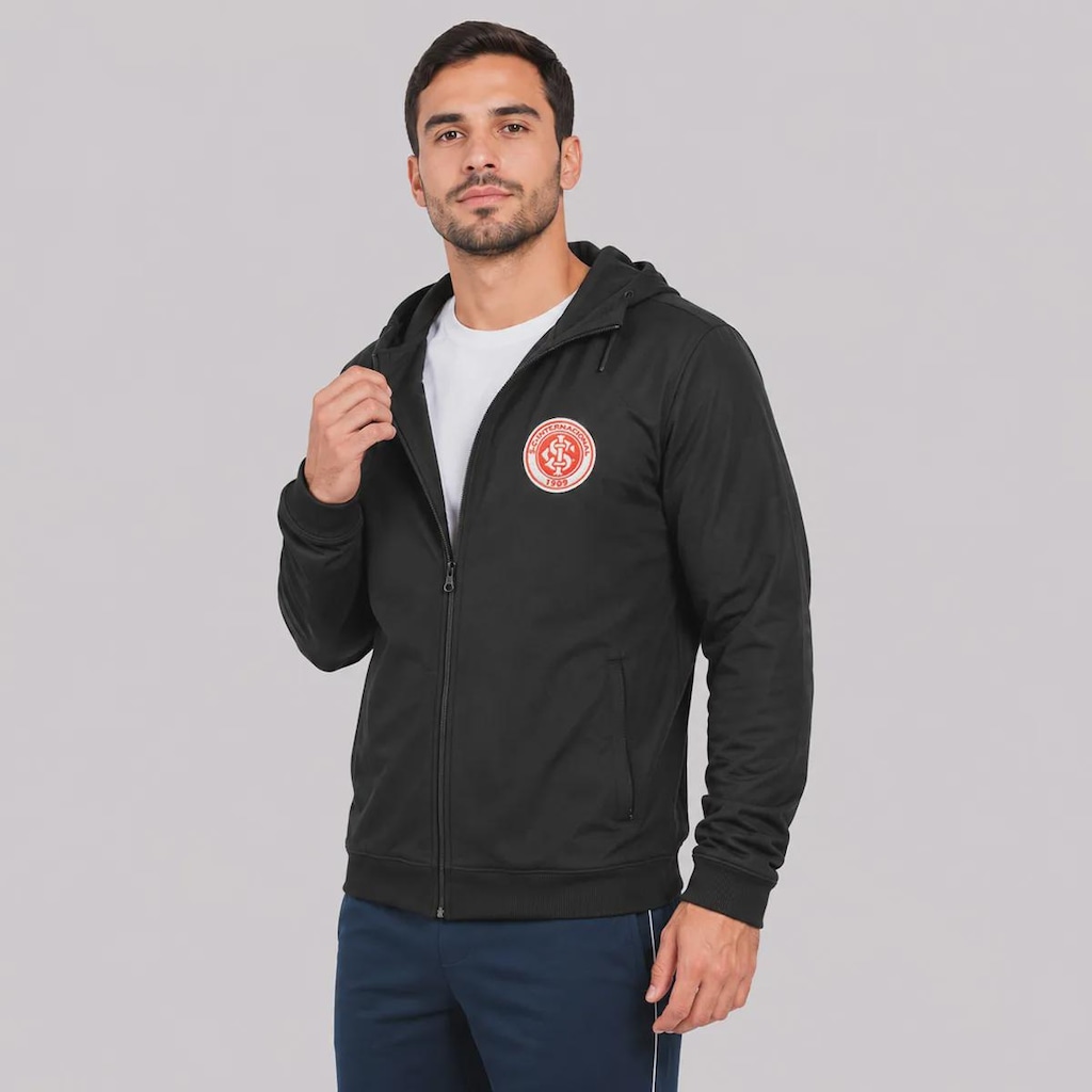 Imagem 2 do produto Jaqueta do Internacional com Zíper Masculina