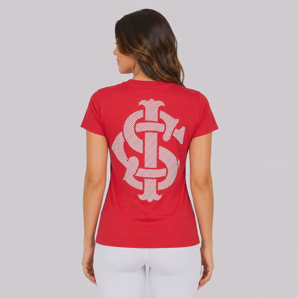 Imagem 4 do produto Camisa do Internacional Baby Look Classic Feminina