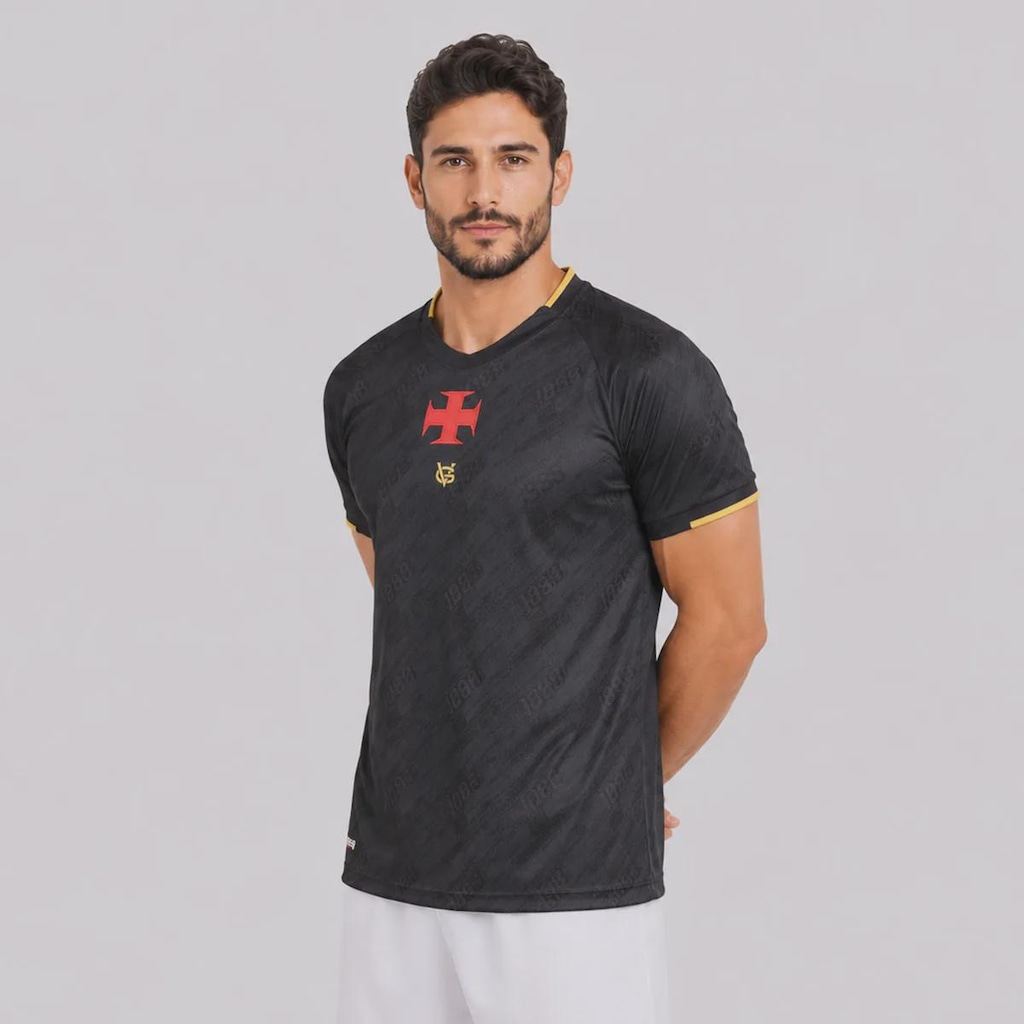 Imagem 2 do produto Camisa do Vasco Gigante de Ouro Masculina