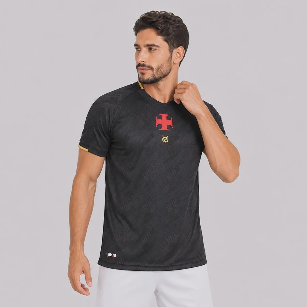 Imagem 3 do produto Camisa do Vasco Gigante de Ouro Masculina