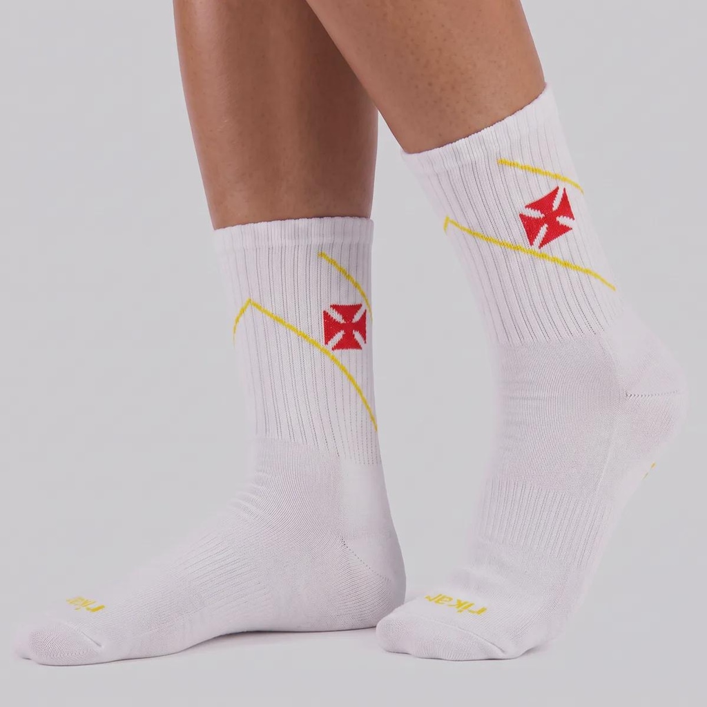 Imagem 1 do produto Meia do Vasco Mini Logo Escudo Masculina