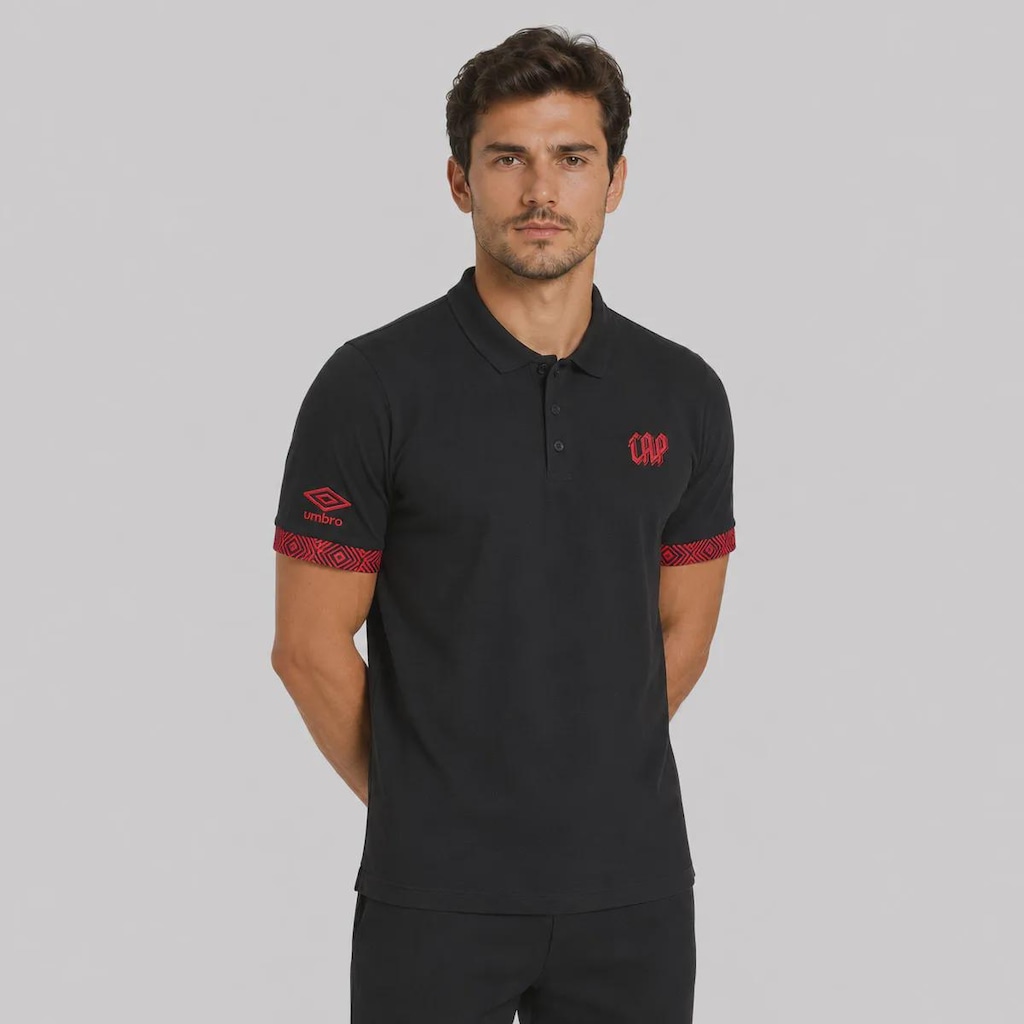 Imagem 2 do produto Camisa Polo Umbro Athletico Paranaense 2026 Viagem Masculina
