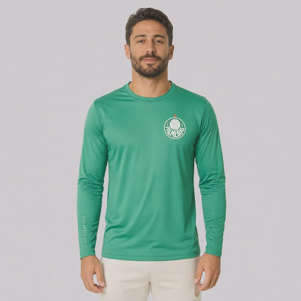Imagem 1 do produto Camisa do Palmeiras 1914 Manga Longa UV50 Masculina