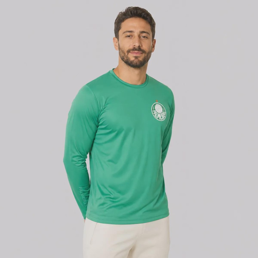 Imagem 2 do produto Camisa do Palmeiras 1914 Manga Longa UV50 Masculina