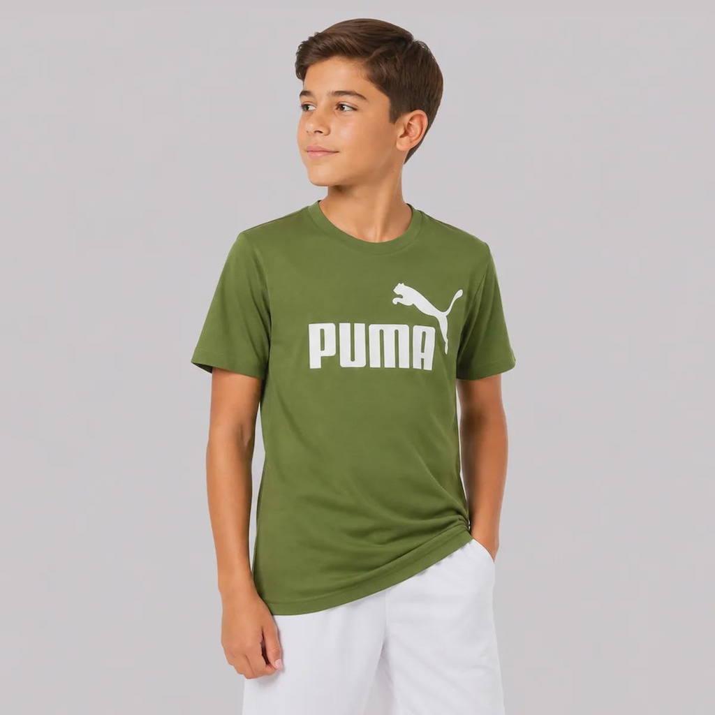 Imagem 3 do produto Camiseta Puma Ess No.1 Tee B Logo Infantil