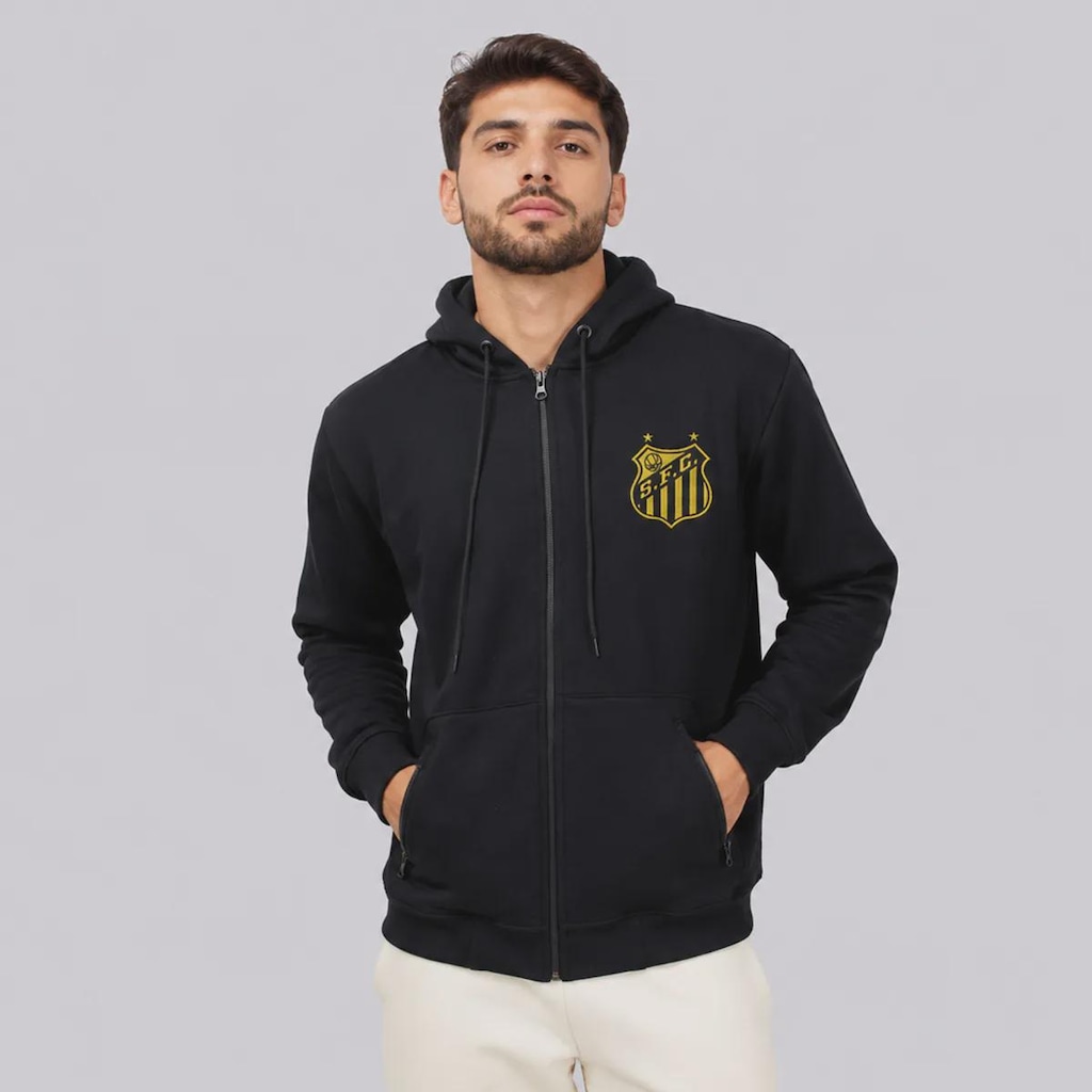 Imagem 1 do produto Jaqueta de Moletom do Santos Glória Alvinegra Masculina