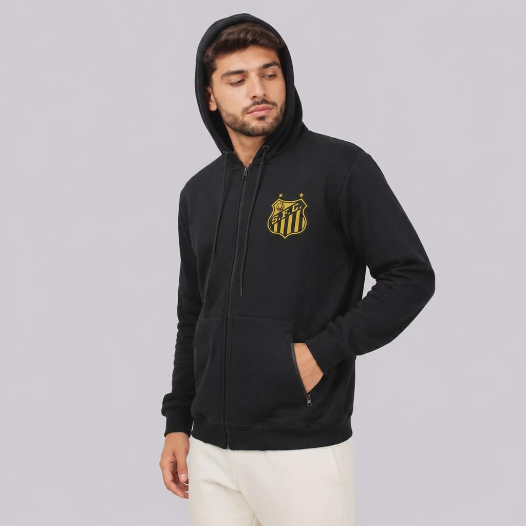 Imagem 3 do produto Jaqueta de Moletom do Santos Glória Alvinegra Masculina