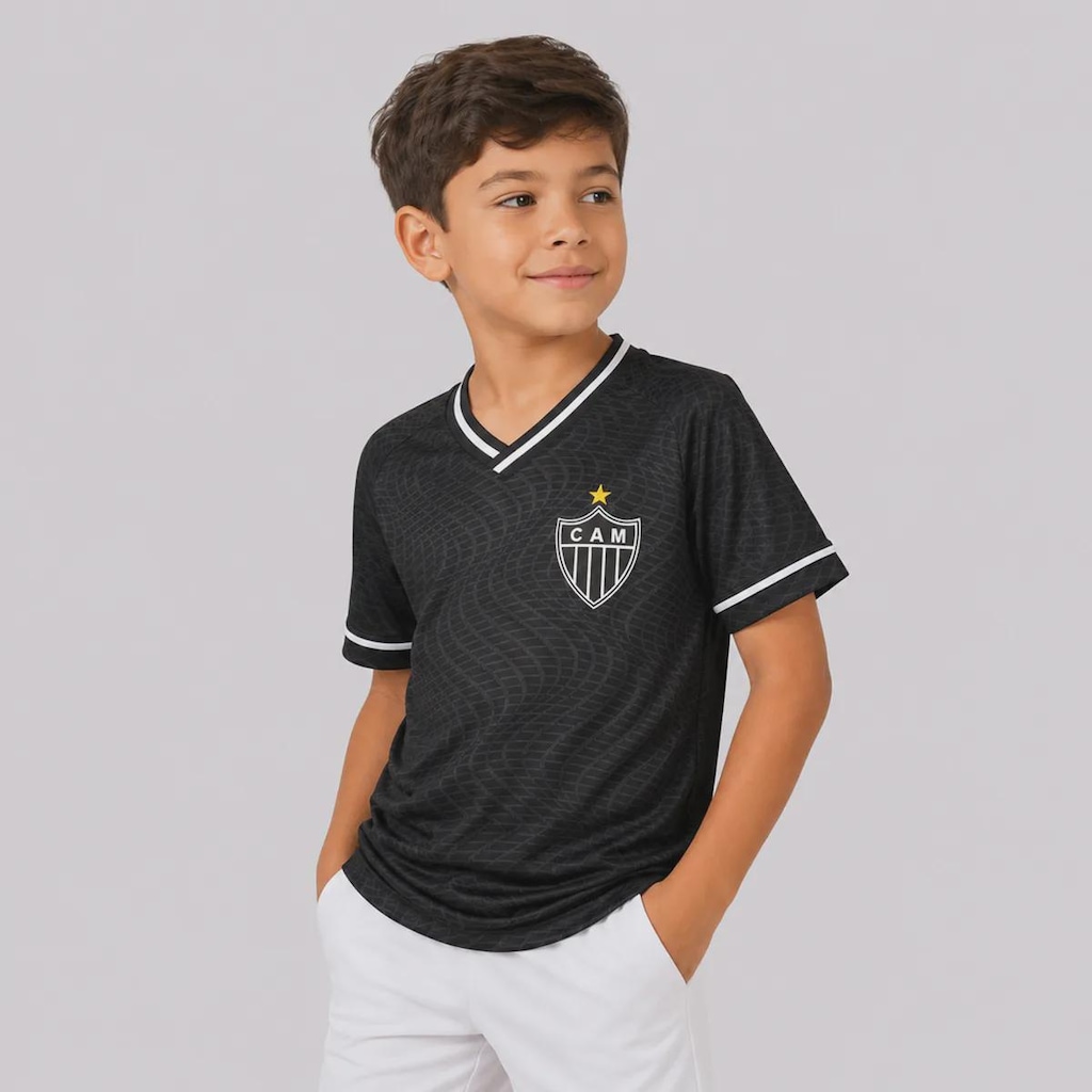 Imagem 2 do produto Camisa do Atlético Mineiro Black Infantil