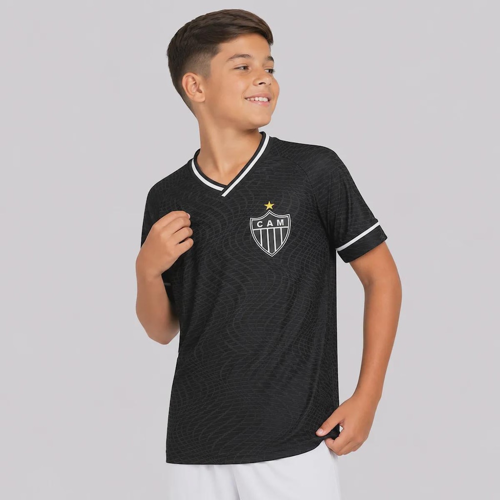 Imagem 2 do produto Camisa do Atlético Mineiro Black Infantil