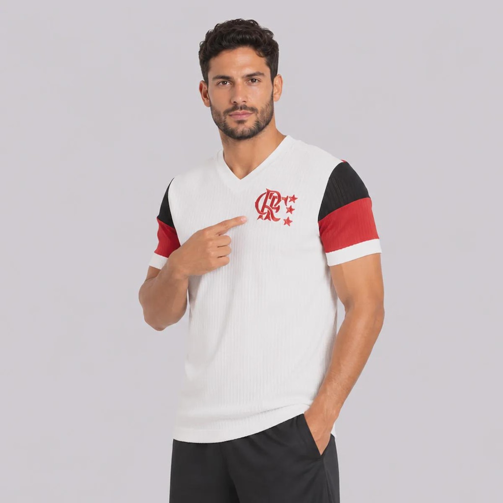 Imagem 2 do produto Camisa do Flamengo Away Tricot 45 Years Edition 1981 Masculina
