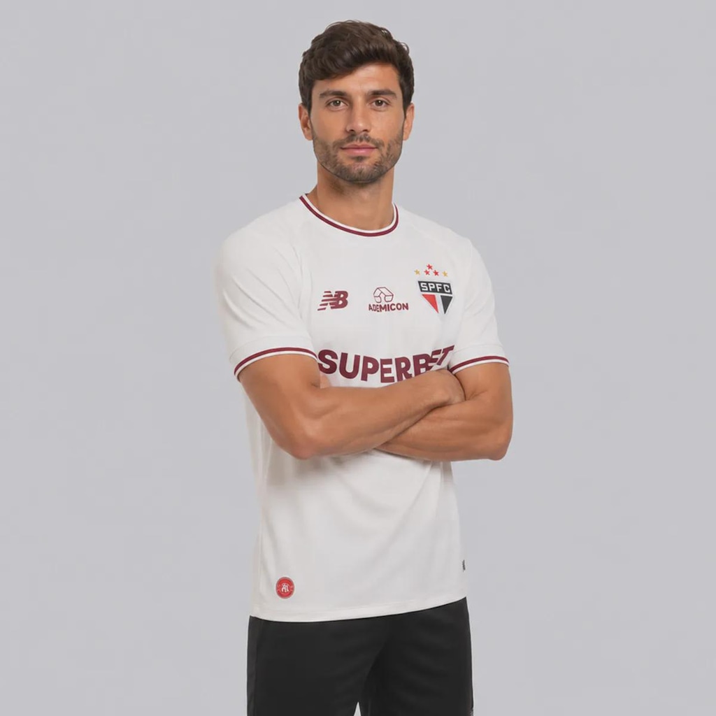 Imagem 2 do produto Camisa do São Paulo Comemorativa 2026 Jogador New Balance Masculina