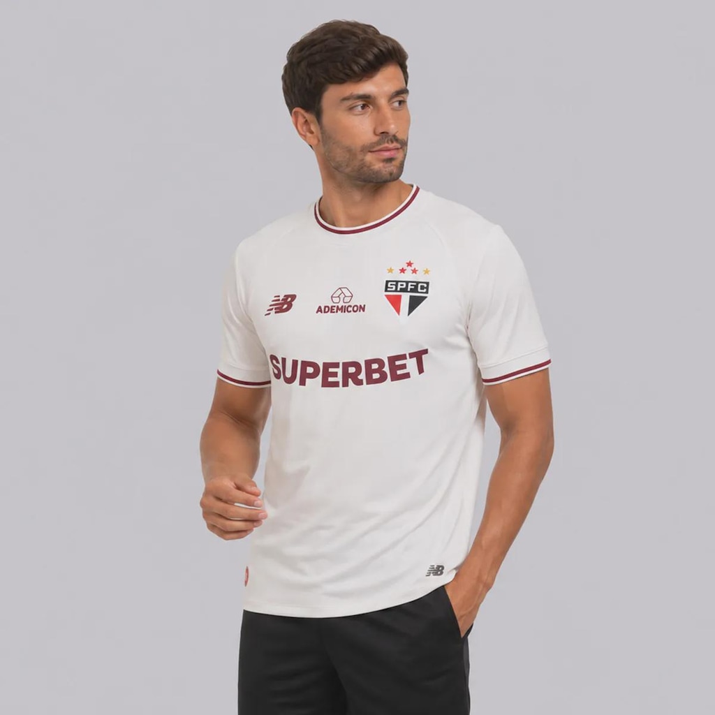 Imagem 3 do produto Camisa do São Paulo Comemorativa 2026 Jogador New Balance Masculina