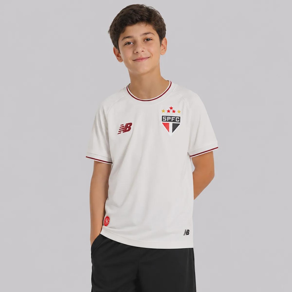 Imagem 1 do produto Camisa New Balance São Paulo Comemorativa 2026 Infantil