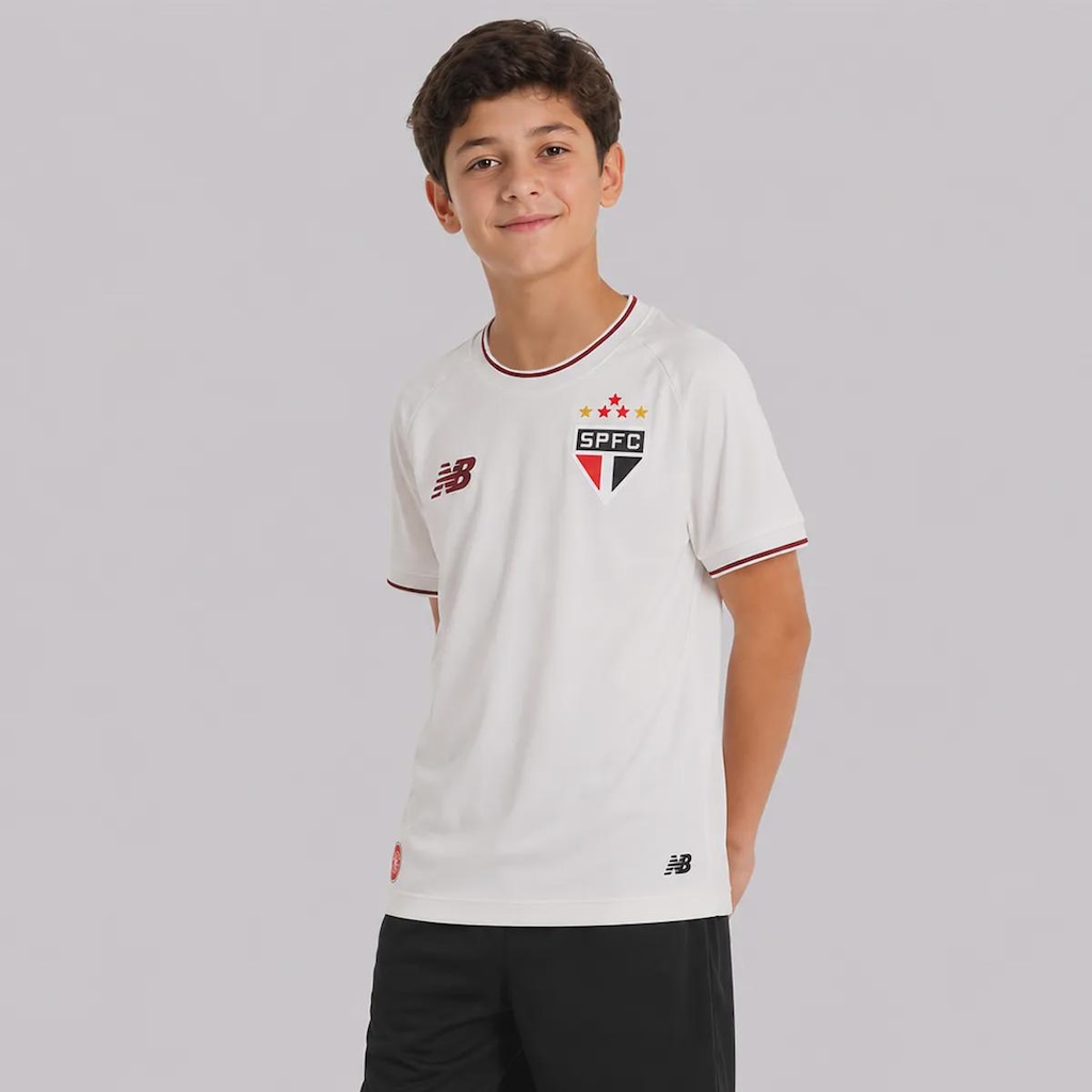 Imagem 2 do produto Camisa New Balance São Paulo Comemorativa 2026 Infantil