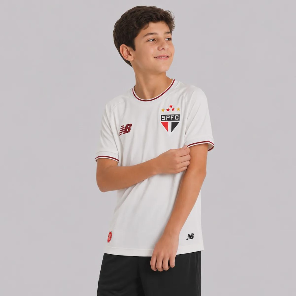 Imagem 3 do produto Camisa New Balance São Paulo Comemorativa 2026 Infantil