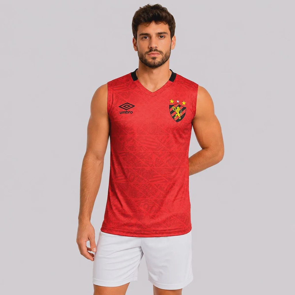 Imagem 1 do produto Camiseta Regata Umbro Sport Recife 2026 Aquecimento Masculina