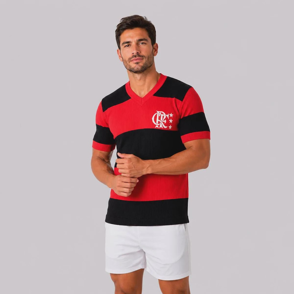 Imagem 2 do produto Camisa do Flamengo Home Tricot 45 Years Edition 1981 Masculina
