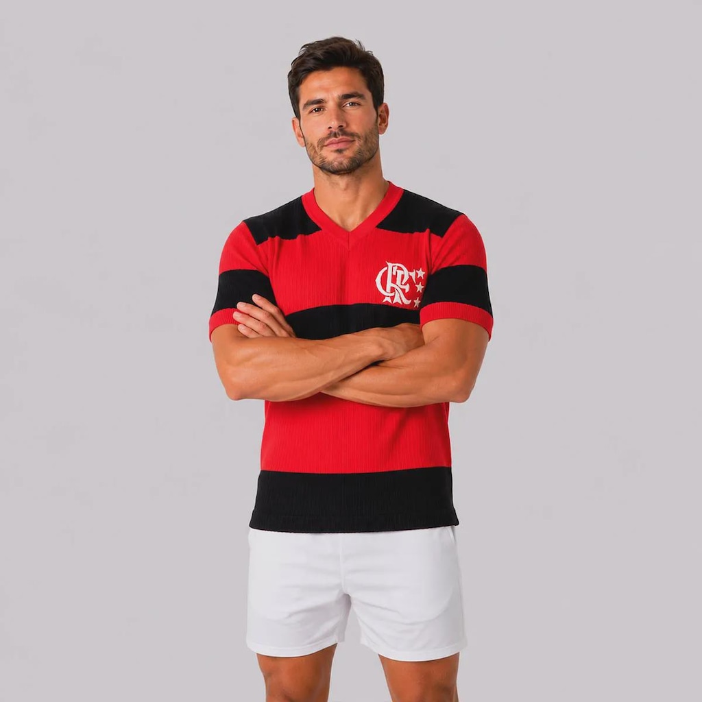 Imagem 3 do produto Camisa do Flamengo Home Tricot 45 Years Edition 1981 Masculina