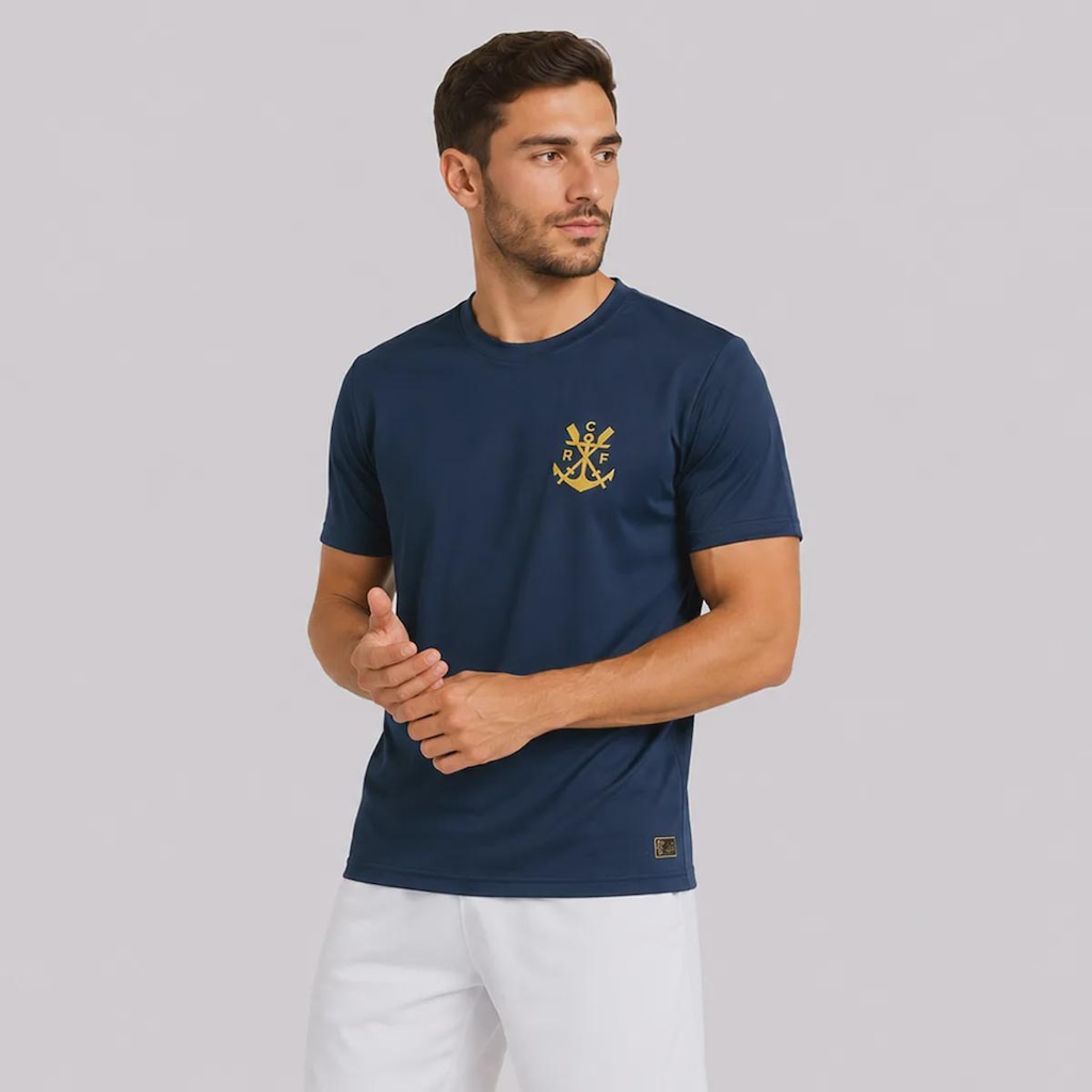 Imagem 2 do produto Camisa do Flamengo Logo Poliamida Masculina