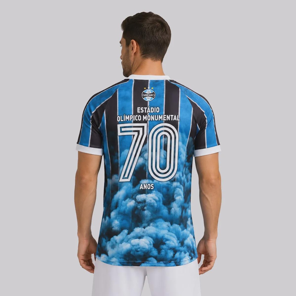 Imagem 4 do produto Camisa do Grêmio Olímpico Monumental Dry Fit Masculina