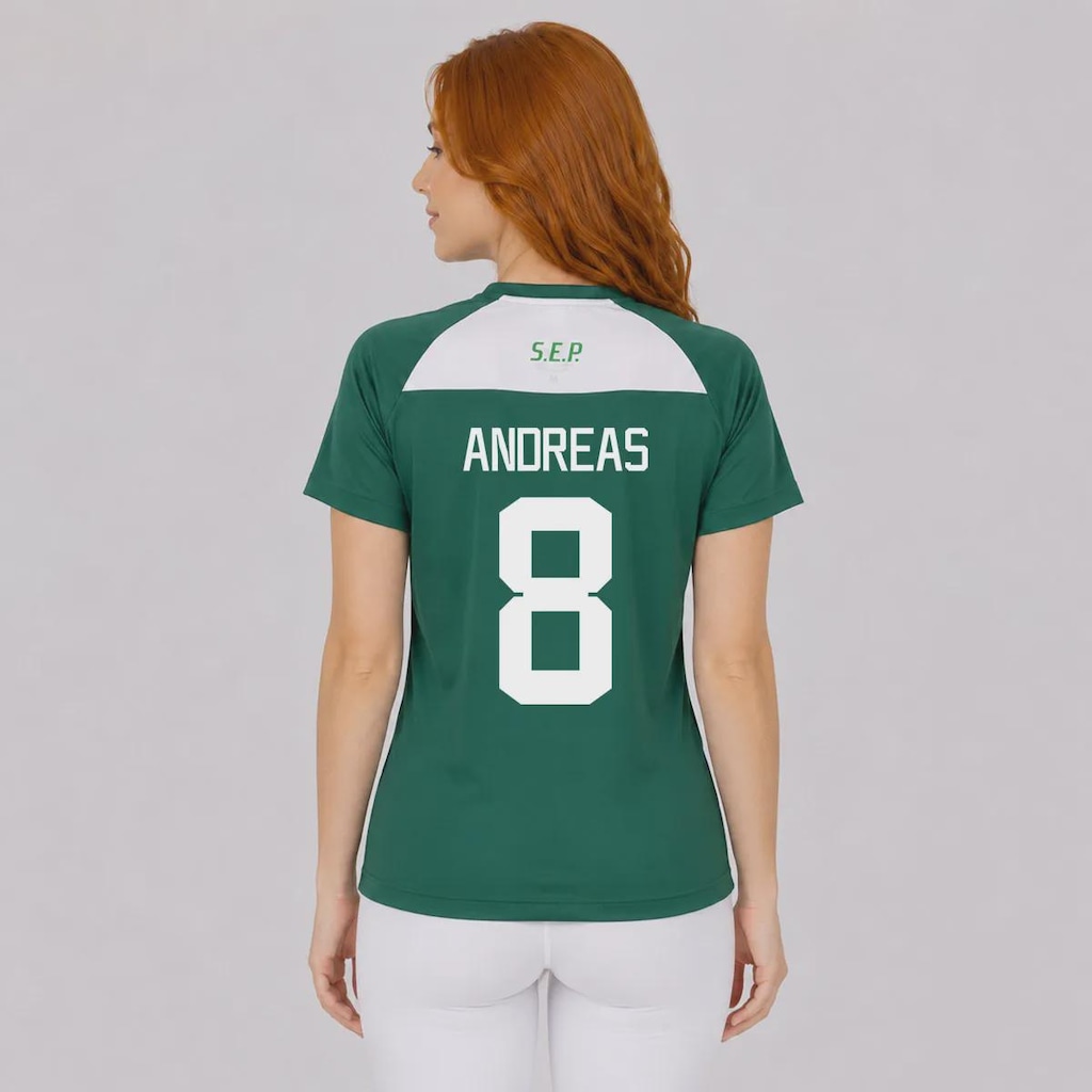 Imagem 1 do produto Camisa do Palmeiras Player II 8 Andreas Pereira Feminina