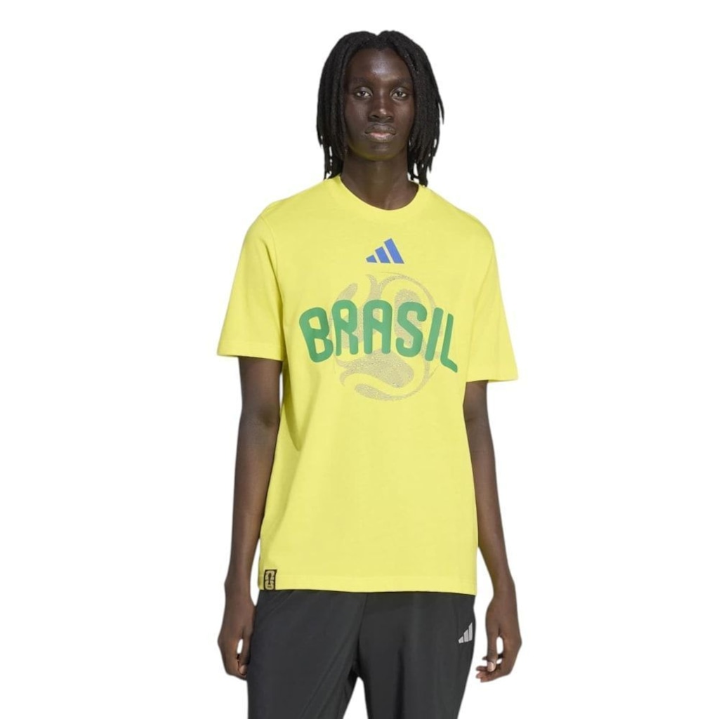 Imagem 1 do produto Camisa do Brasil Copa do Mundo FIFA 2026 adidas Masculina