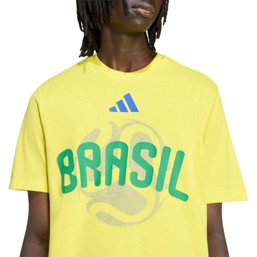 Imagem 3 do produto Camisa do Brasil Copa do Mundo FIFA 2026 adidas Masculina