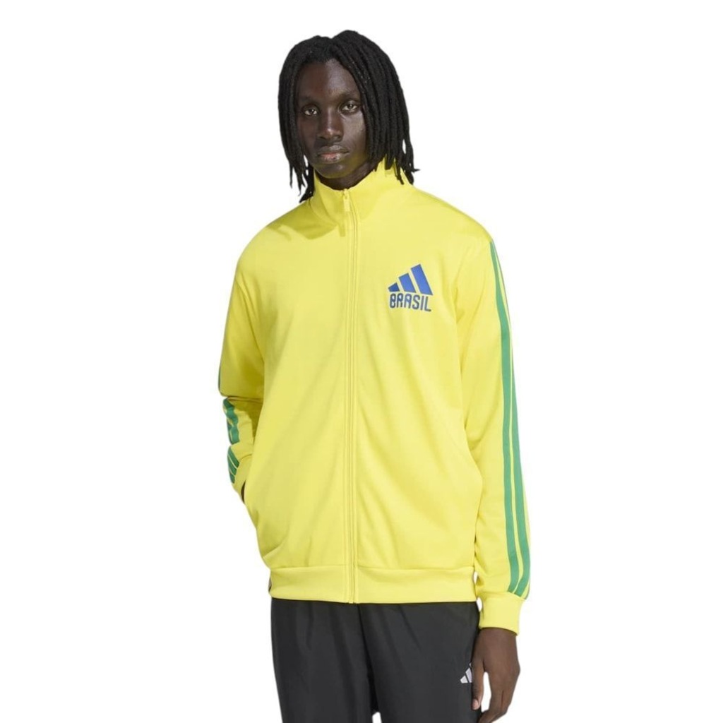 Imagem 1 do produto Jaqueta do Brasil Copa ao Mundo FIFA 2026 adidas Masculina