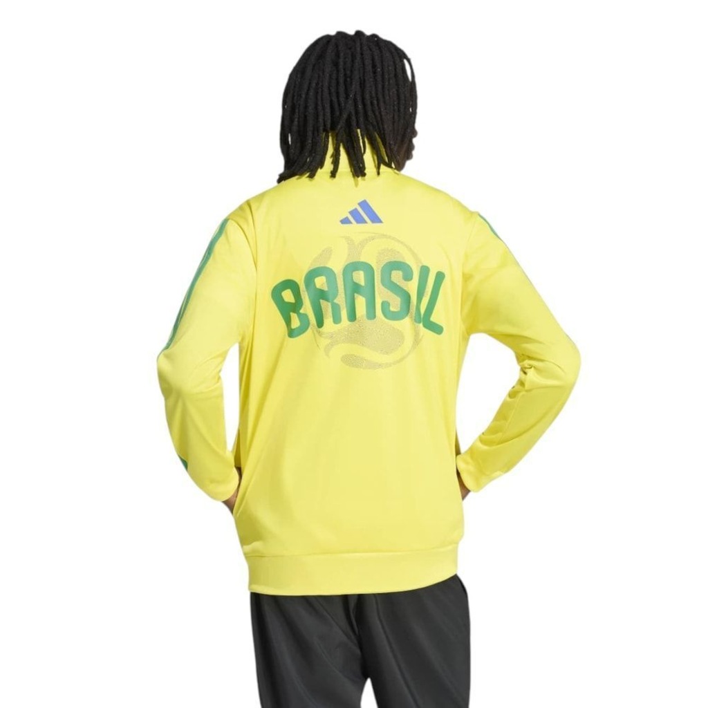 Imagem 2 do produto Jaqueta do Brasil Copa ao Mundo FIFA 2026 adidas Masculina