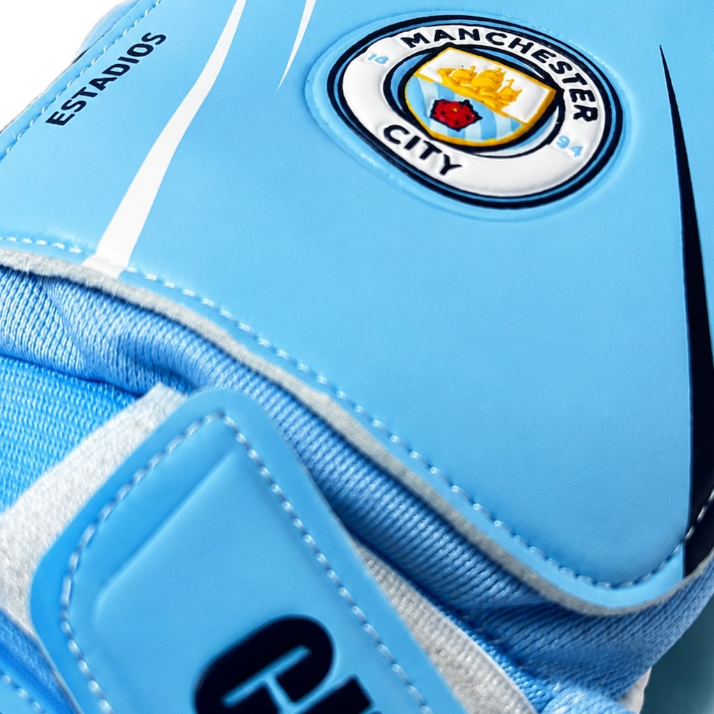 Imagem 2 do produto Luva de Goleiro Manchester City Estádios Sportcom - Infantil
