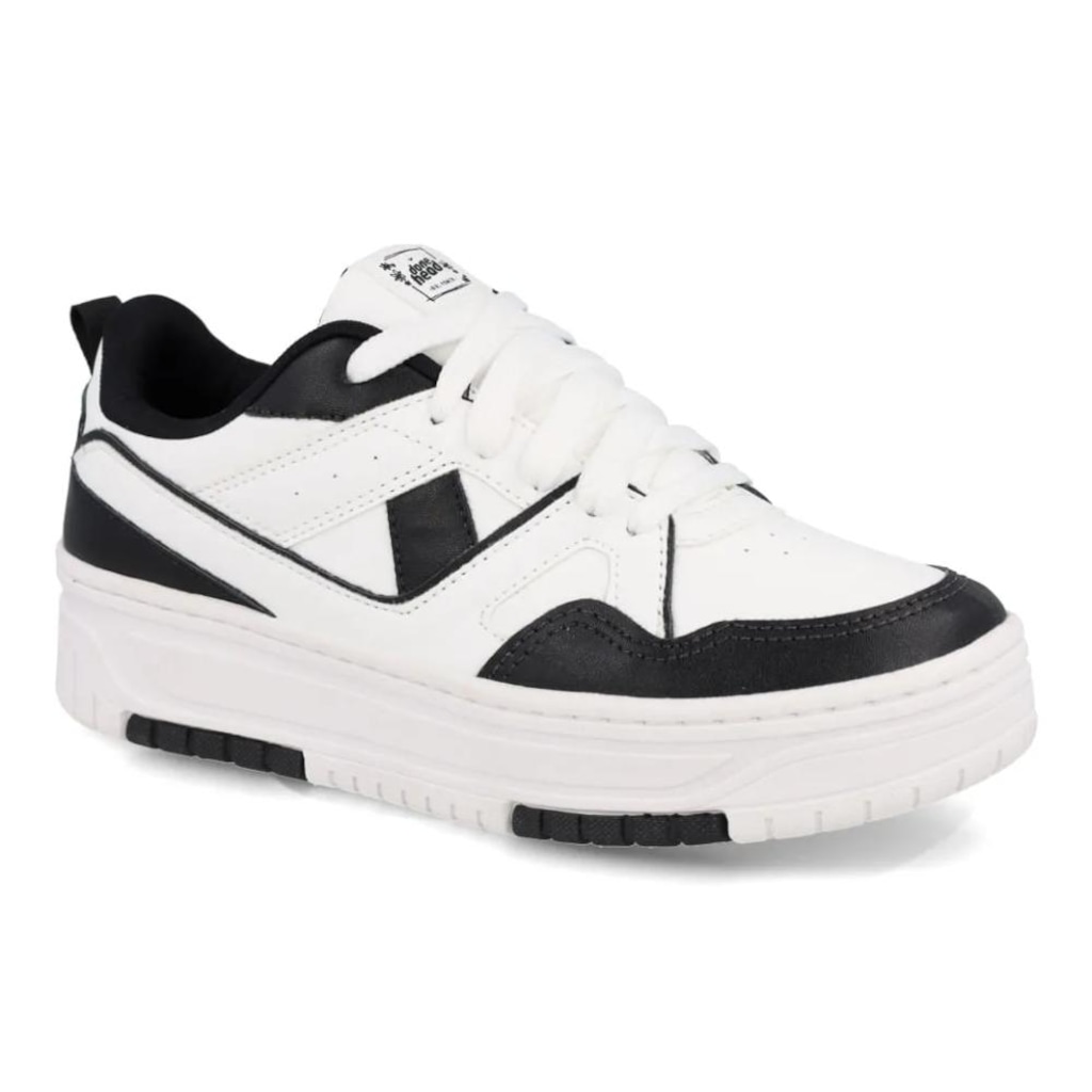 Imagem 3 do produto Tênis Feminino Done Head Detalhes Recortes Streetwear