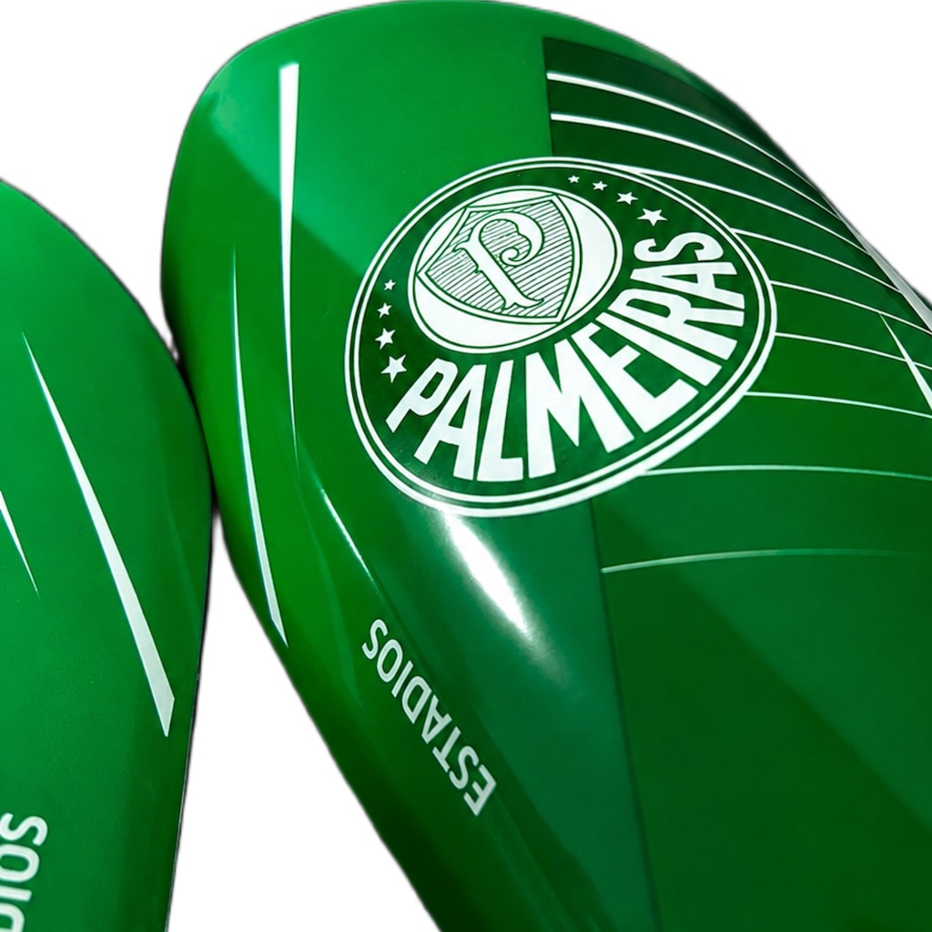 Imagem 2 do produto Caneleira de Futebol Palmeiras Estádios Sportcom - Infantil