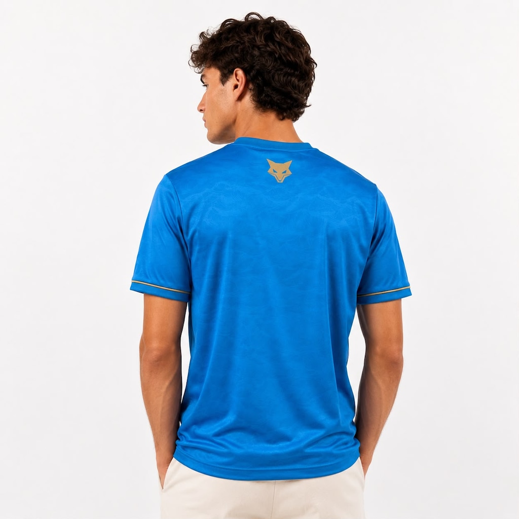 Imagem 4 do produto Camisa do Cruzeiro Raglan Momento Ocean Braziline - Masculina