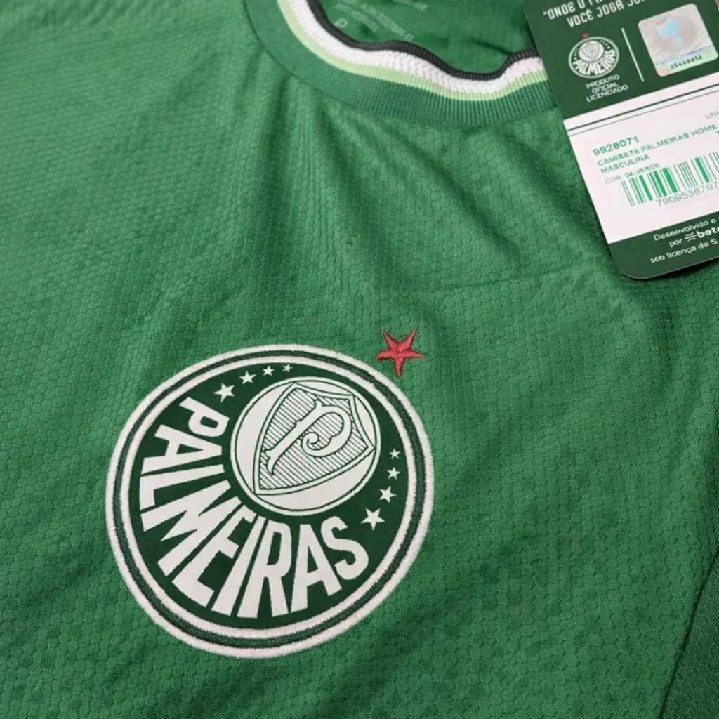 Imagem 3 do produto Camisa do Palmeiras Home Torcedor Betel Sports Masculina