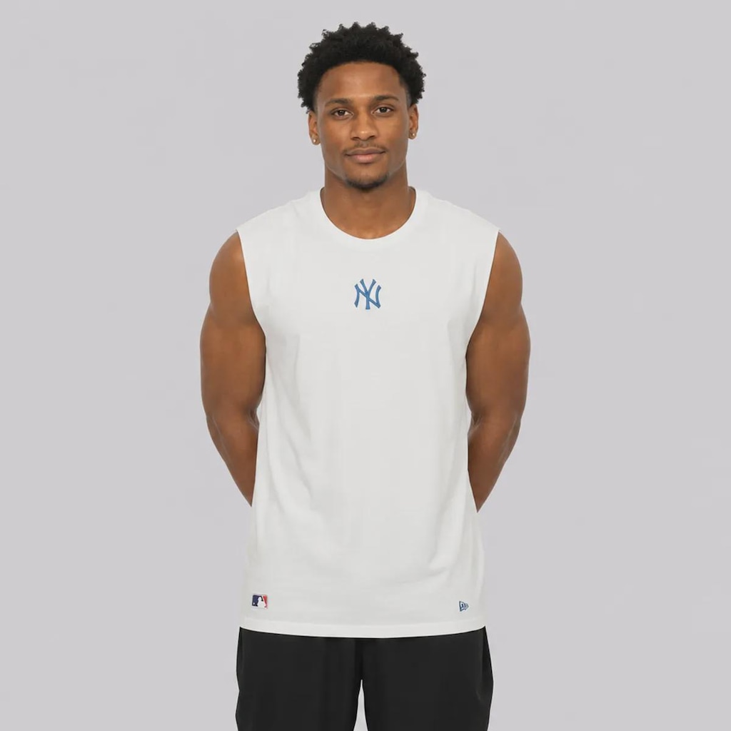 Imagem 1 do produto Camiseta Regata New Era New York Yankees Básica Midi MLB Masculina