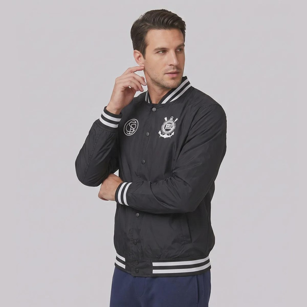 Imagem 2 do produto Jaqueta do Corinthians College Invasão 76 Masculina