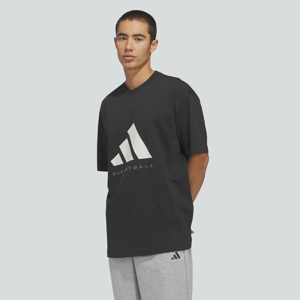 Imagem 1 do produto Camiseta de Basquete adidas Logo Masculina