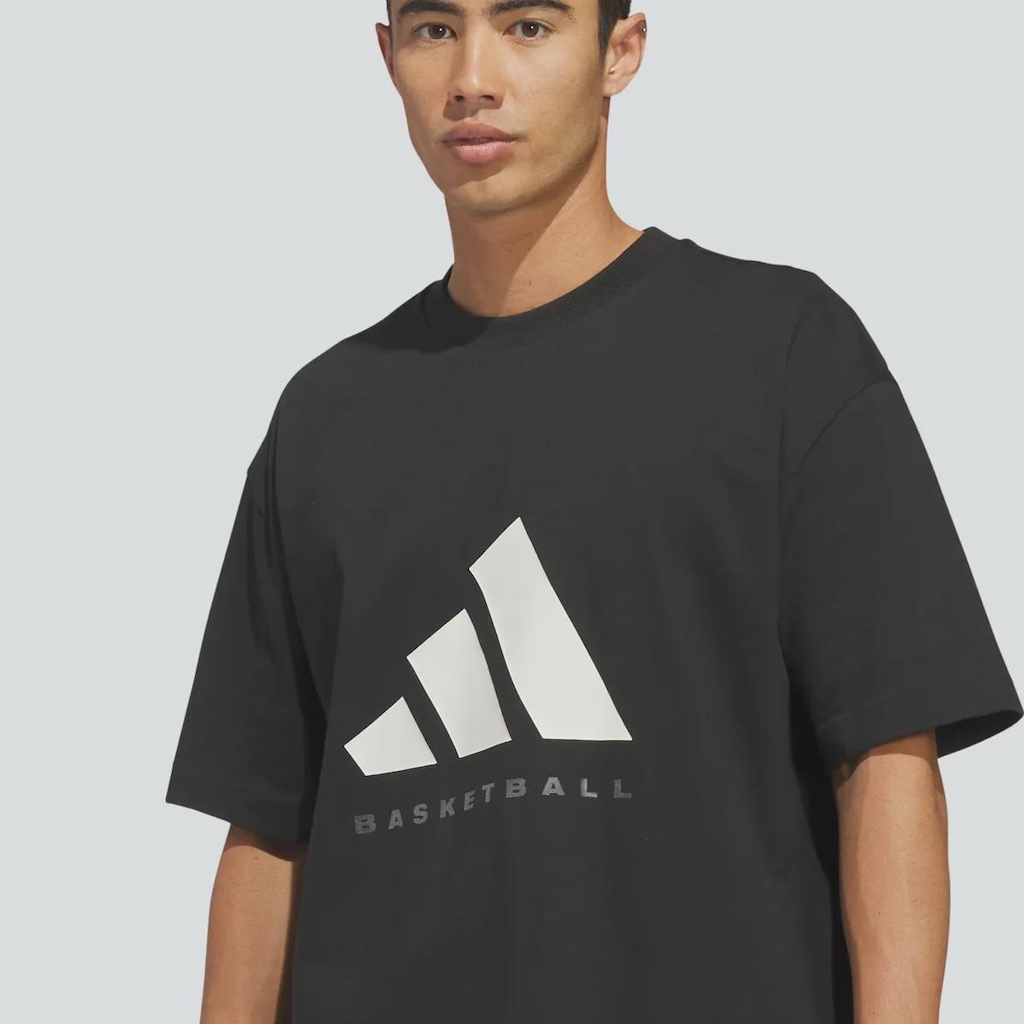 Imagem 5 do produto Camiseta de Basquete adidas Logo Masculina