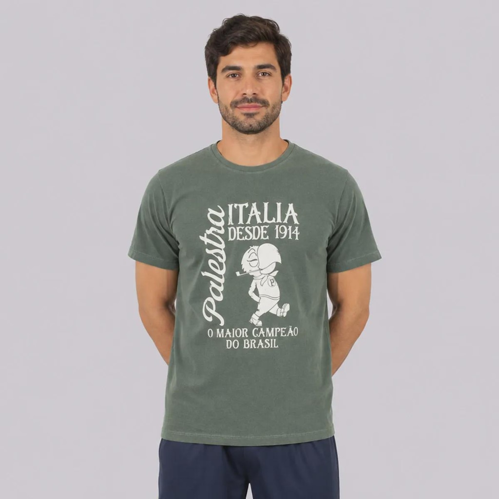 Imagem 1 do produto Camiseta do Palmeiras Tradição Masculina