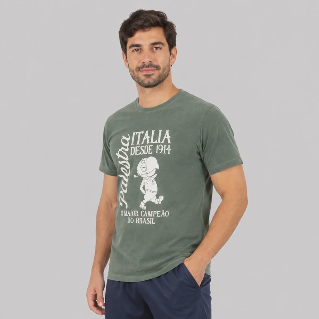 Imagem 2 do produto Camiseta do Palmeiras Tradição Masculina