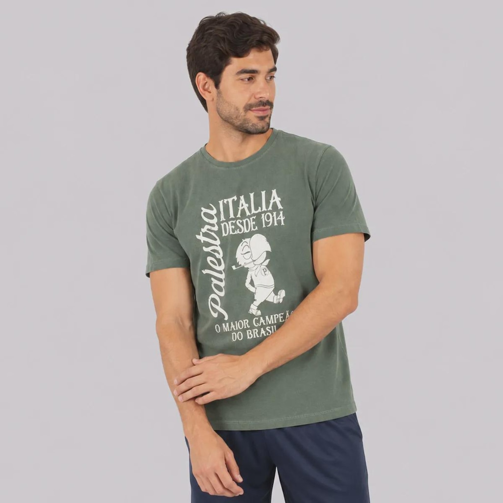 Imagem 3 do produto Camiseta do Palmeiras Tradição Masculina